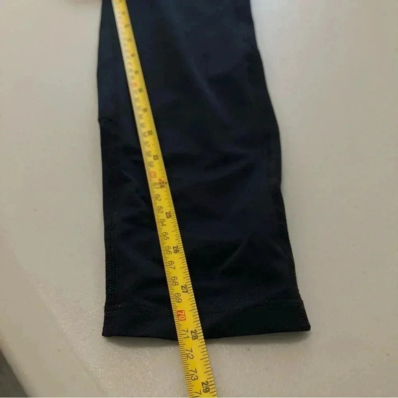 Nike Racer Tight Leggings Women's XS Black Drawstring Running 890371-010‎ Active - Picture 9 of 9